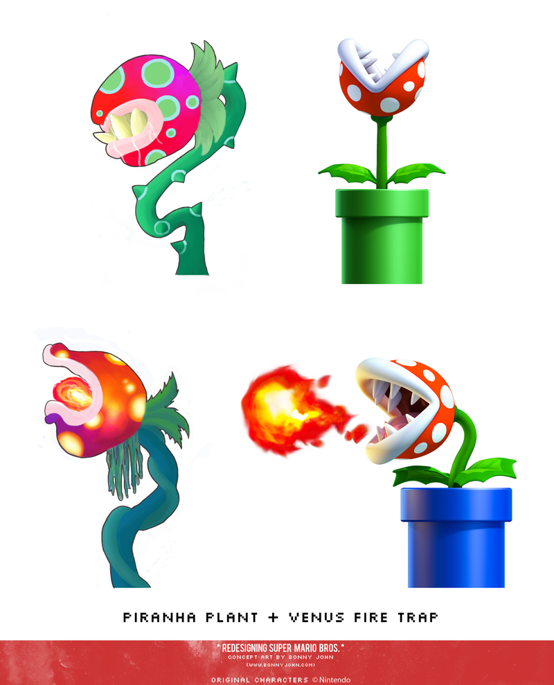 Illustration for article titled Redesigning Super Mario Bros. Part 7
